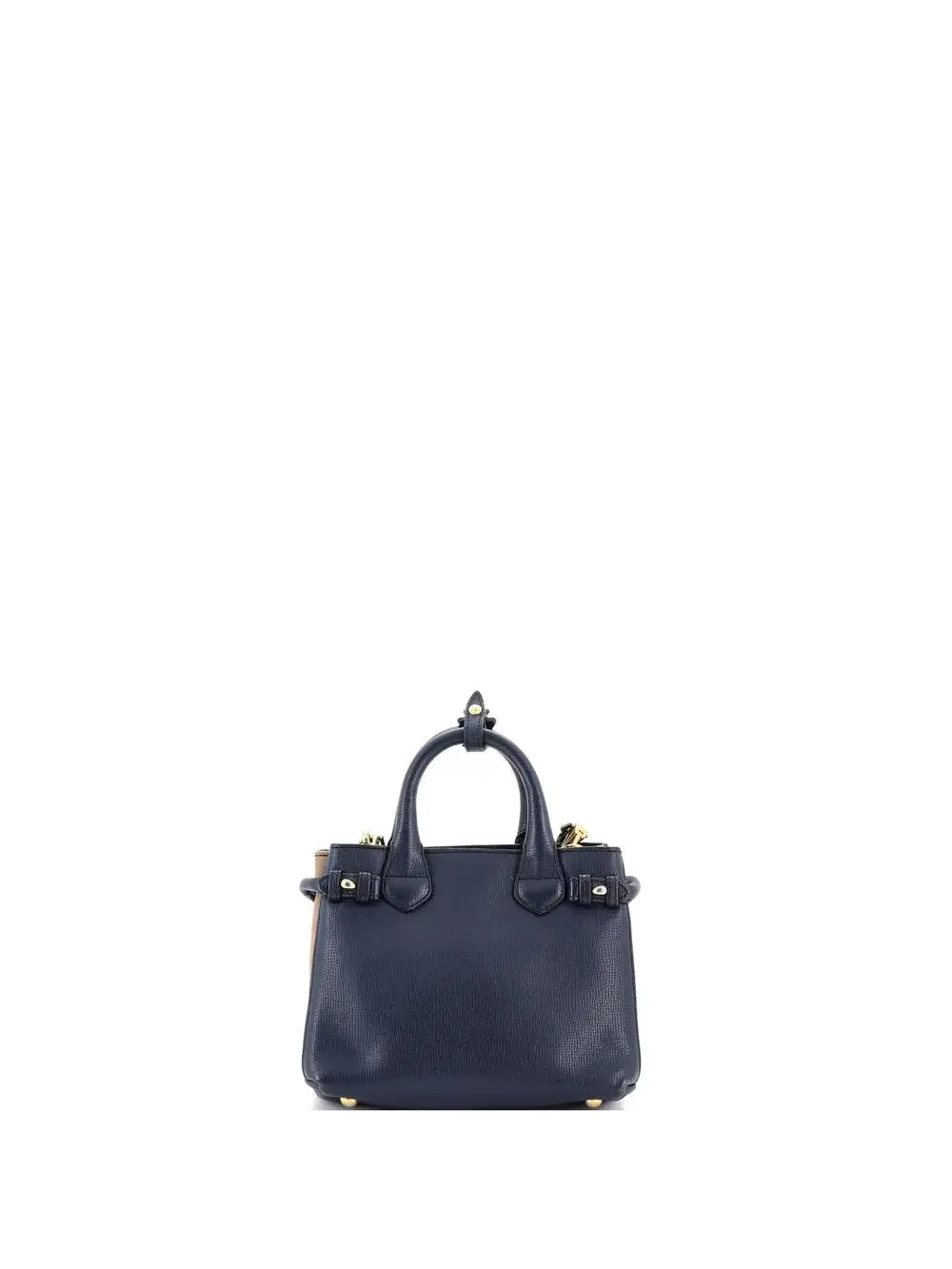 Burberry Banner Tote Leather And House #237696B70B